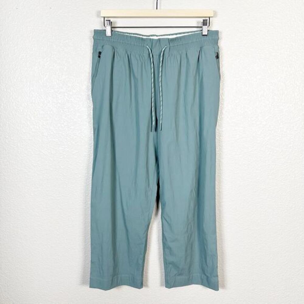 Athleta Light Teal Straight Leg Pants